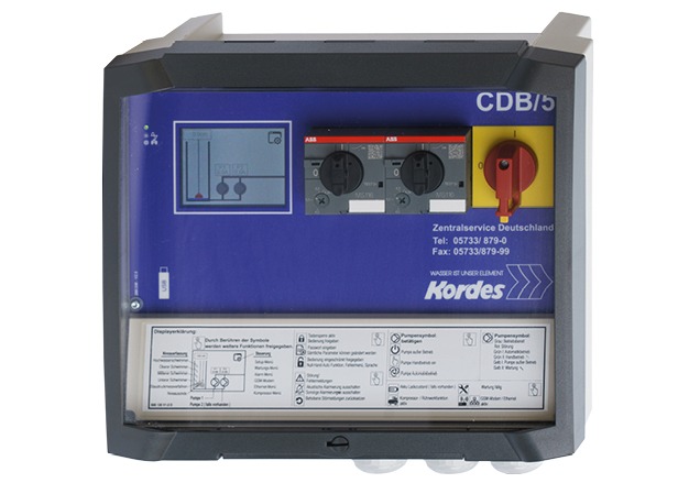 Kordes Pumpstation Abwasser Dorant Hekant Garant Variant Steuerung CEB CDB 1 - Druckentwässerung VARIANT mit PE-Behälter