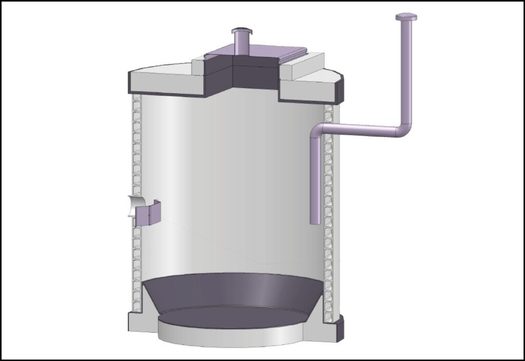 Kordes Pumpstation Abwasser Dorant Hekant Garant Zubehoer Belueftung Entlueftung 1024x703 - Pumpstation DORANT