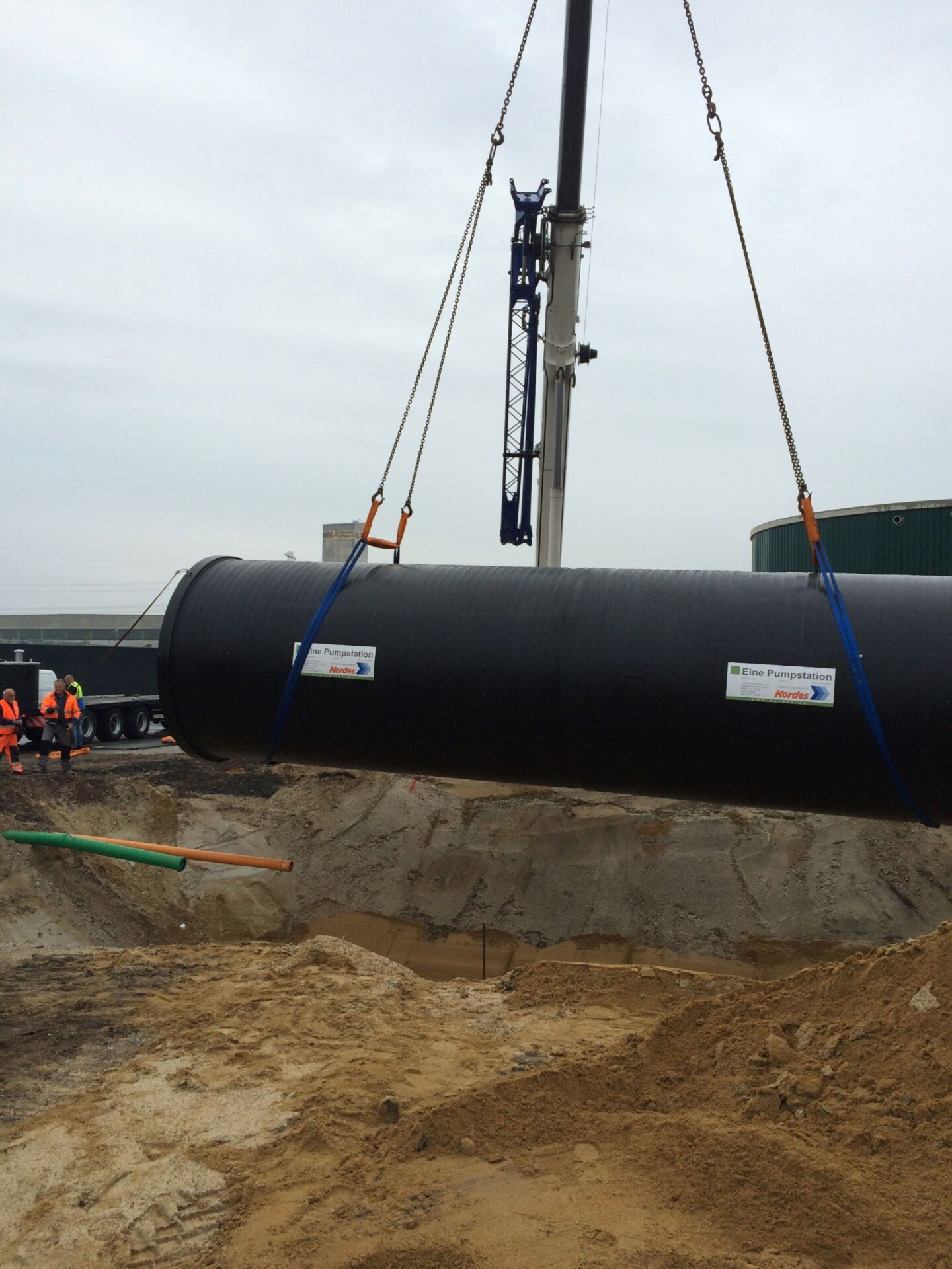 Kordes Referenz Pumpstation 2015 Bio Gas Thierbach 11 - Biogasanlage in Thierbach