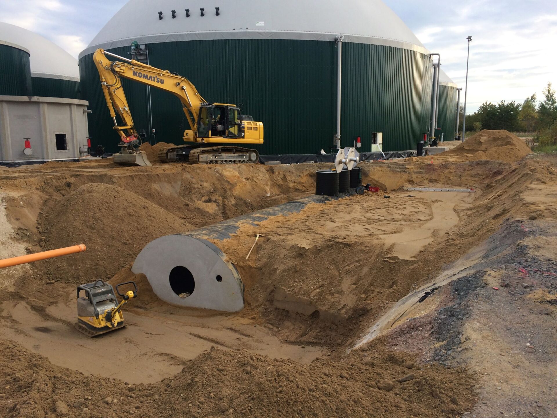 Kordes Referenz Pumpstation 2015 Bio Gas Thierbach 27 - Biogasanlage in Thierbach
