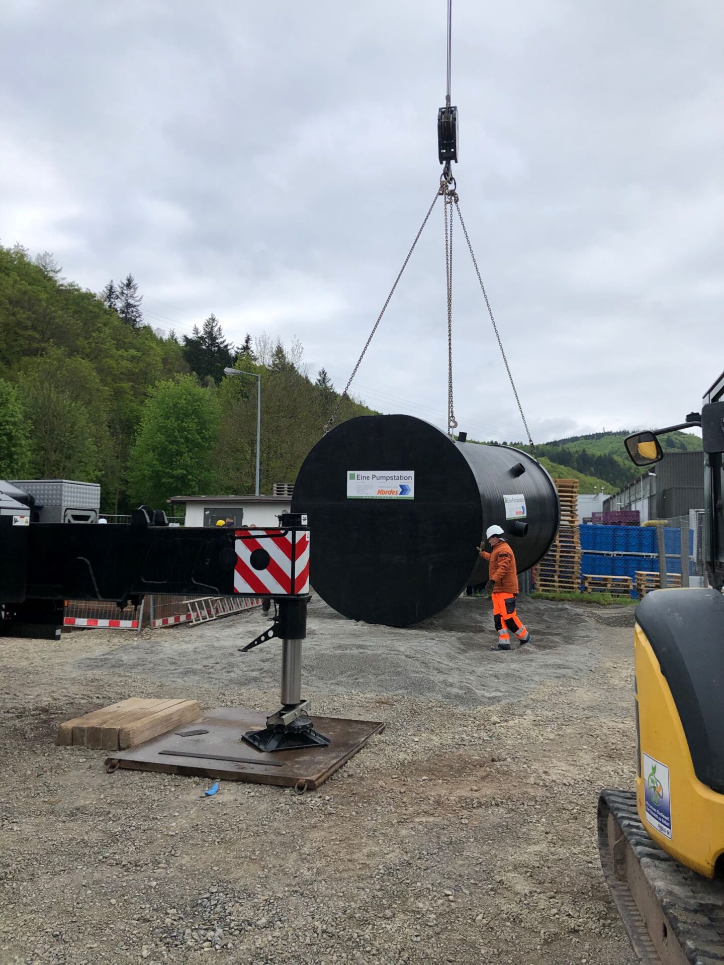 Kordes Referenz Pumpstation 2019 Benshausen 22 - Automobilzulieferer in Benshausen