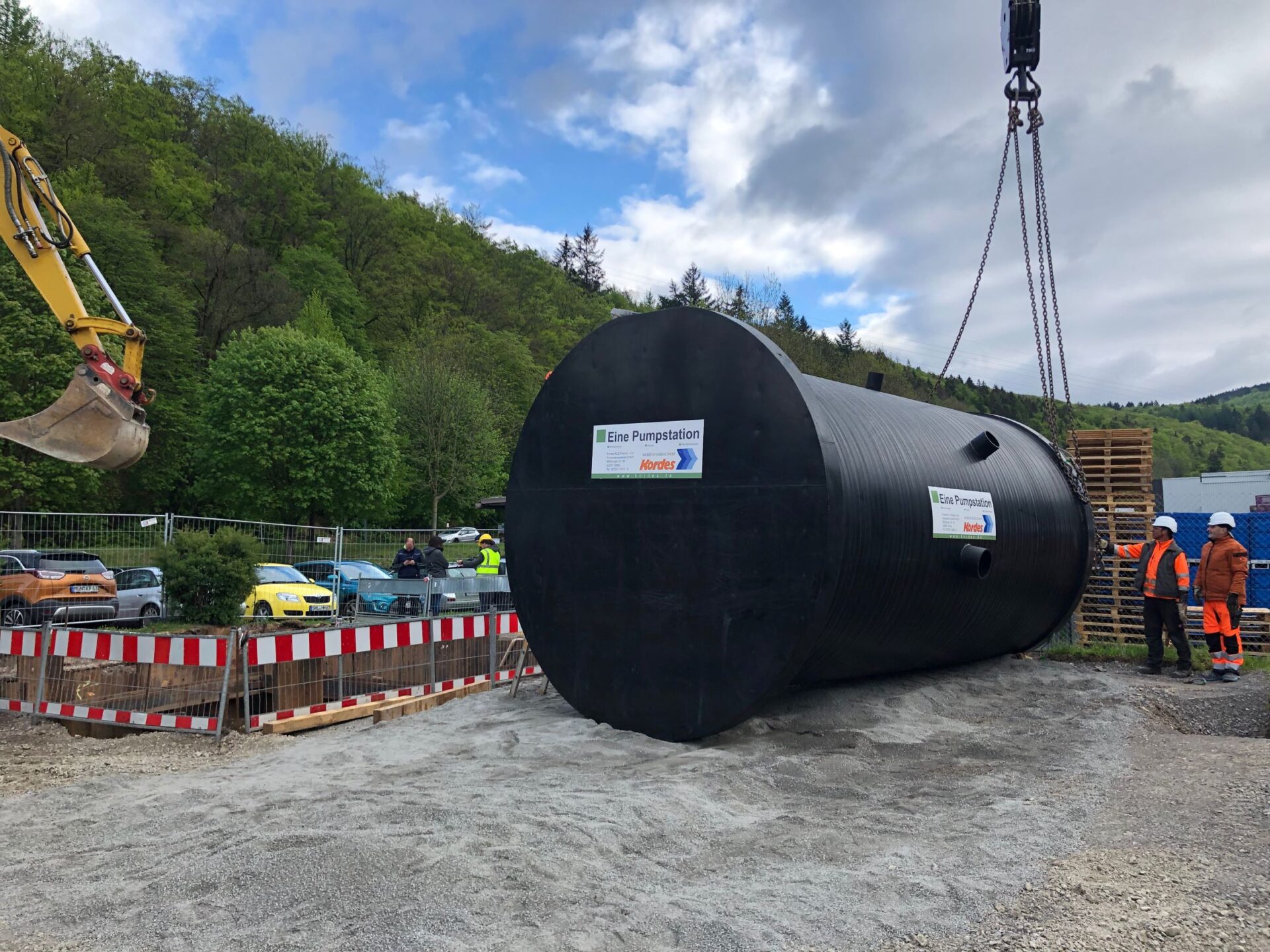 Kordes Referenz Pumpstation 2019 Benshausen 25 - Automobilzulieferer in Benshausen