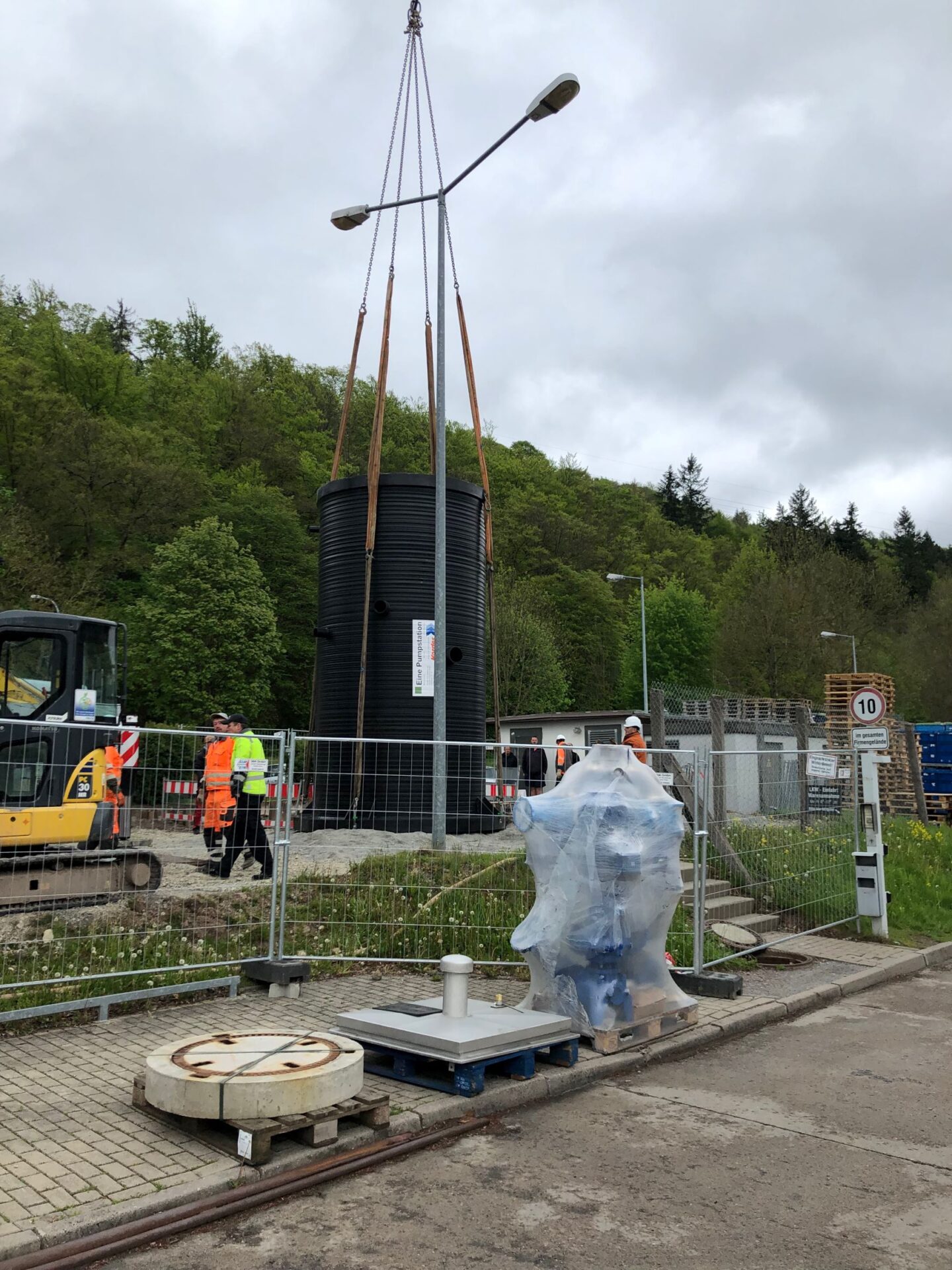 Kordes Referenz Pumpstation 2019 Benshausen 39 - Automobilzulieferer in Benshausen