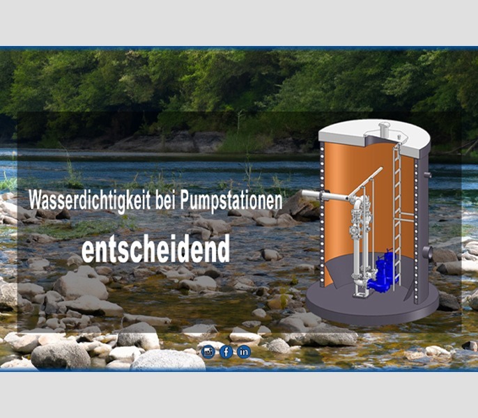 Wasserdichtigkeit bei Pumpstationen entscheidend